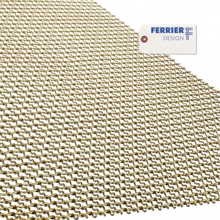 Ferrer Brass weavemesh
Pattern: 44047IC
Material: C260 Brass